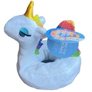 Bark Dog Chew Toy Tina Tubular Unicorn Pool Crinkle Squeaky barkbox New Gift